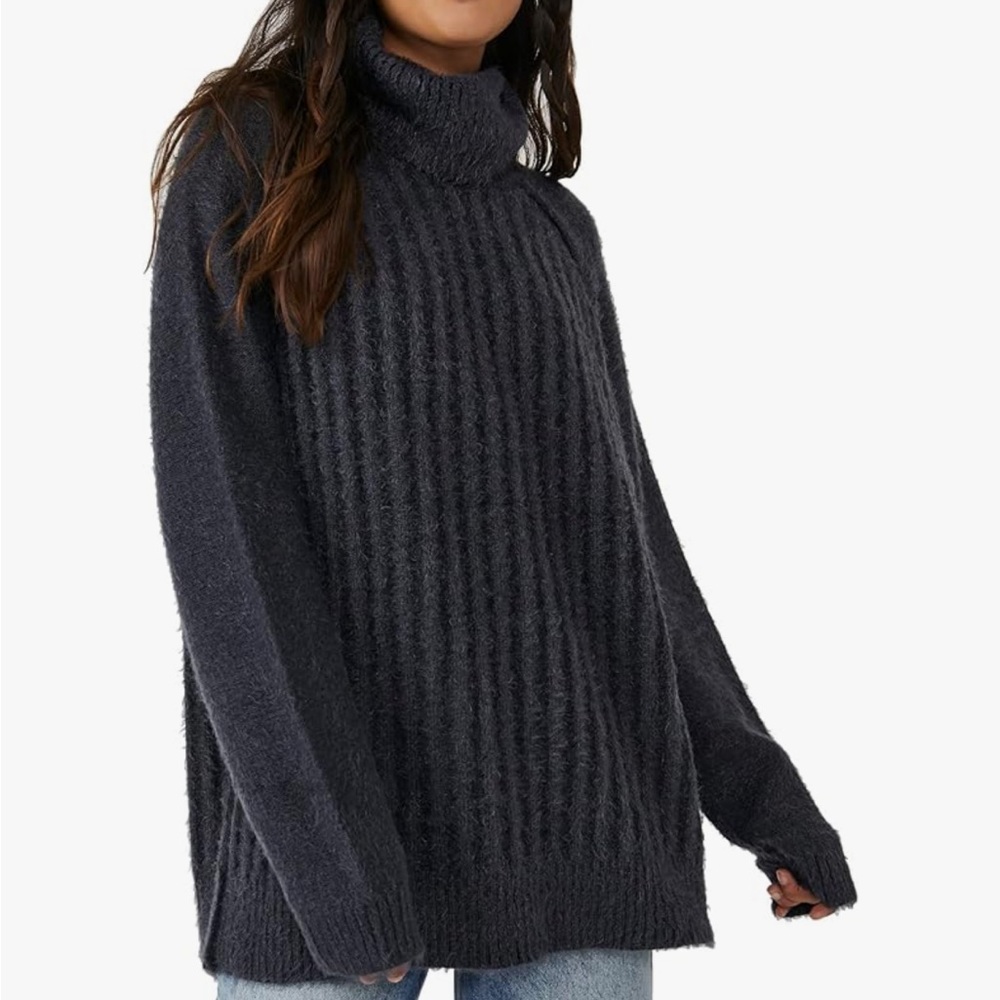Free People Big City Turtleneck Sweater